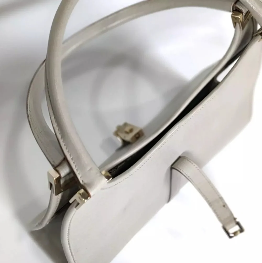 🔥 Vintage GUCCI Jackie Hand Bag 🔥 In Dove Grey Leather - Picture 5 of 14